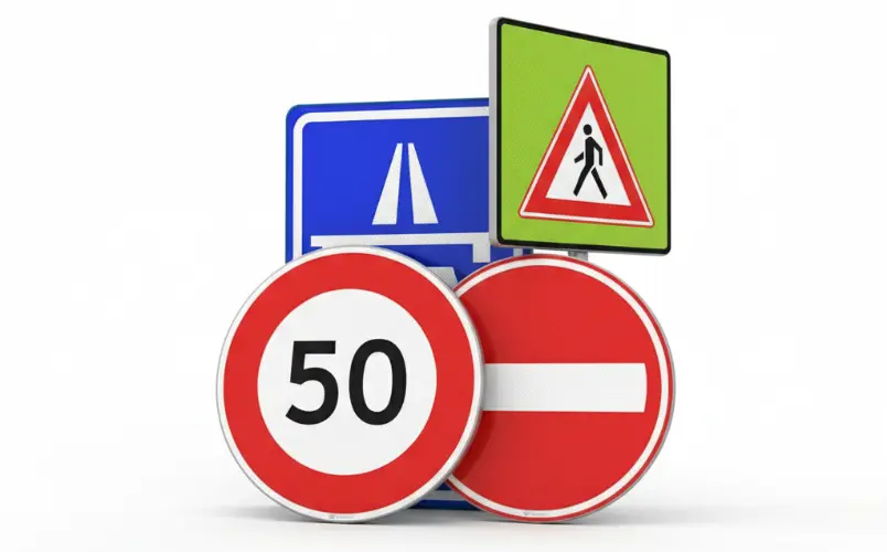 Officiële verkeersborden Nederland